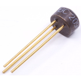 CE Distribution P-QBC209C Transistor - BC209C, Silicon, TO-106 case, NPN