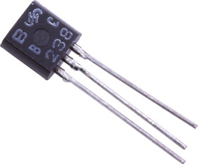 CE Distribution P-QBC238B Transistor - BC238B, Silicon, TO-92 case, NPN