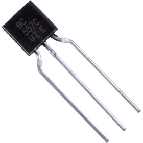 CE Distribution P-QBC557C Transistor - BC557C, General Purpose, TO-92 case, PNP