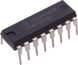 CE Distribution P-QCD4049 CMOS - CD4049, Hex Inverting Buffer and Converter, 16-Pin DIP