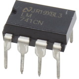 CE Distribution P-QLM741 Op-Amp - LM741, Single, general purpose, 8-Pin DIP