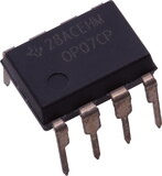 CE Distribution P-QOP07 Op-Amp - OP07, Single, Precision, Low Offset, 8-Pin DIP