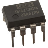 Texas Instruments P-QOPA2134 Op-Amp - OPA2134, Dual, High Performance Audio, 8-Pin DIP