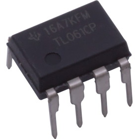 CE Distribution P-QTL061 Op-Amp - TL061, Single, Low Power, JFET-input, 8-Pin DIP