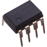 General Integrated Circuits P-QTL071 Op-Amp - TL071, Single, Low-Noise, JFET-input, 8-Pin DIP
