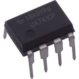 CE Distribution P-QUA741 Op-Amp - µA741, Single, Offset Null, 8-Pin DIP