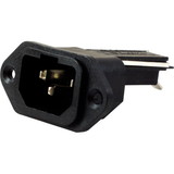 CE Distribution P-SP2-500 Receptacle - AC, Mates with S-W123 & S-W124 with Fuse Holder