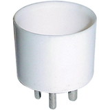 CE Distribution P-SP4-477C Tube Base - 4 pin, ceramic, 1.25" diameter