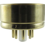 CE Distribution P-SP8-477 Tube Base - 8 Pin, Gold Coated Pins, 1.57" diameter