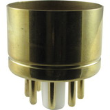 CE Distribution P-SP8-478 Tube Base - 8 Pin, Gold Coated Pins, 1.20" diameter