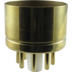 CE Distribution P-SP8-478 Tube Base - 8 Pin, Gold Coated Pins, 1.20&quot; diameter