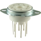 CE Distribution P-ST8-807-PC Socket - 8 Pin Octal, 7/8" Fits in 1" Hole with Bracket PC Mount