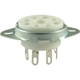 CE Distribution P-ST8-807 Socket - 8 pin octal, Sleeve Connectors, 1&quot; with Bracket
