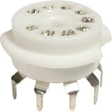 CE Distribution P-ST9-217X Socket - 9 Pin, Ceramic, PC Mount, bottom or PC mount
