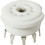 CE Distribution P-ST9-225 Socket - 9 Pin, Ceramic, PC Mount, with center shield