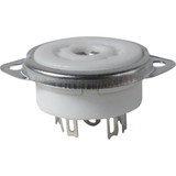 CE Distribution P-ST9-511 Socket - 9 pin miniature, ceramic, bottom or top mount