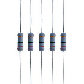 CE Distribution R-FKIT Resistor Kit - 2 Watt, Metal Oxide, Power, 5 of each value