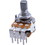 Alpha R-VAM100KAX2-K-PCL Potentiometer - Alpha, Audio, Knurled Shaft, Right Angle, 16mm, Dual, 100k&#937;