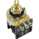 CTS R-VCXA-DPDT Potentiometer - CTS, Audio, Knurled Shaft, .375" Bushing, DPDT
