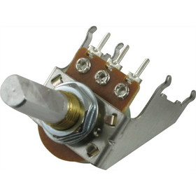 CE Distribution R-VSN-XA-DS Potentiometer - Audio, D Shaft, 16mm, Snap-In, Bracket