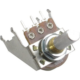 CE Distribution R-VSN-XL-DS Potentiometer - Linear, D Shaft, 16mm, Snap-In, Bracket