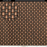 Generic S-G313 Grill Cloth - Brown Basket, 34" Wide