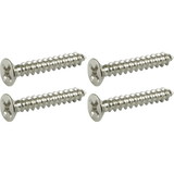 CE Distribution S-H100 Screw - 1", Flat top Phillips, Stainless Steel