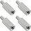 CE Distribution S-H170X Standoff - #6-32, Male-Female, Aluminum, Price/Package of 4