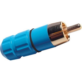 CE Distribution S-H331X RCA Plug - Blue, ceramic, gold plated connector