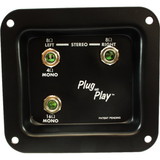 CE Distribution S-H700 Jack Plate - Plug and Play, Mono / Stereo