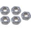 CE Distribution S-HHN-M3 Nut - M3-0.5 Hex Nut, Stainless Steel, Price/Package of 5