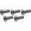 CE Distribution S-HS-BTN-X Screws - M3-0.5 Button-Head Socket Cap, 8mm Long, Price/Package of 5