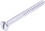 CE Distribution S-HSOH8-134 Screw - #8 x 1 ¾", Slotted, Oval Head, Wood, Nickel-plated
