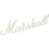 Marshall S-M600-X Logo - Marshall, white script, replacement for amplifiers