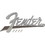 Fender S-M911-X Logo - Fender, Flat, silver with accent color