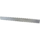 CE Distribution S-T208 Notched Straightedge - 16.5" x 1.5", Stainless Steel, Satin