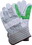 CE Distribution S-TWGLV-L Work Glove - Uncoated Cowhide and Canvas, Double Palm, Pair