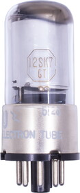CE Distribution T-12SK7GT Vacuum Tube - 12SK7GT, Pentode, Remote Cut-Off, RF