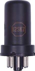 CE Distribution T-12SK7 Vacuum Tube - 12SK7, Pentode, Remote Cut-Off