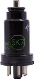 CE Distribution T-6K7 Vacuum Tube - 6K7, Pentode, Remote Cut-Off