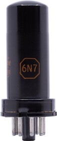 CE Distribution T-6N7 Vacuum Tube - 6N7, Triode, Dual, Power Amplifier
