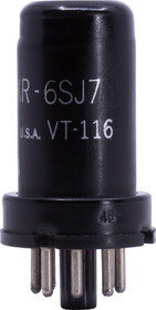 CE Distribution T-6SJ7 Vacuum Tube - 6SJ7, Pentode, Sharp Cut-Off