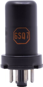CE Distribution T-6SQ7 Vacuum Tube - 6SQ7, Diode, Dual Triode