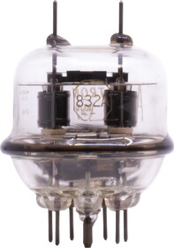 CE Distribution T-832A Vacuum Tube - 832A, Dual Tetrode, Beam Power