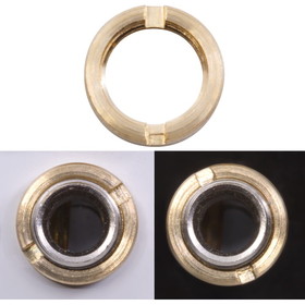 CE Distribution W-QP-NUT-BRASS Nut - Mod&#174; &quot;Top Brass&quot;, for Qingpu and other 3.5mm jacks