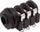 Rean W-RN-902-X ¼" Jack - Rean, horizontal, switched, solder lugs