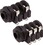 Rean W-RN-902-X ¼" Jack - Rean, horizontal, switched, solder lugs