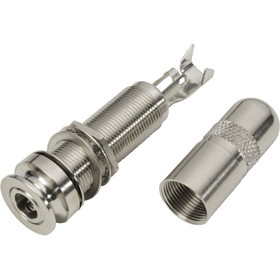 Switchcraft W-SC-6J1233 1/4&quot; Jack - Switchcraft, Acoustic End Pin, Mono / Stereo, Nickel