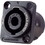 Neutrik W-SO-J21 Speaker Twist Jack - Neutrik, speakON, 2-pole, panel mount