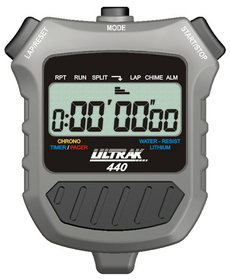 ULTRAK 440 Professional Stopwatches - Lap or Cum Timer